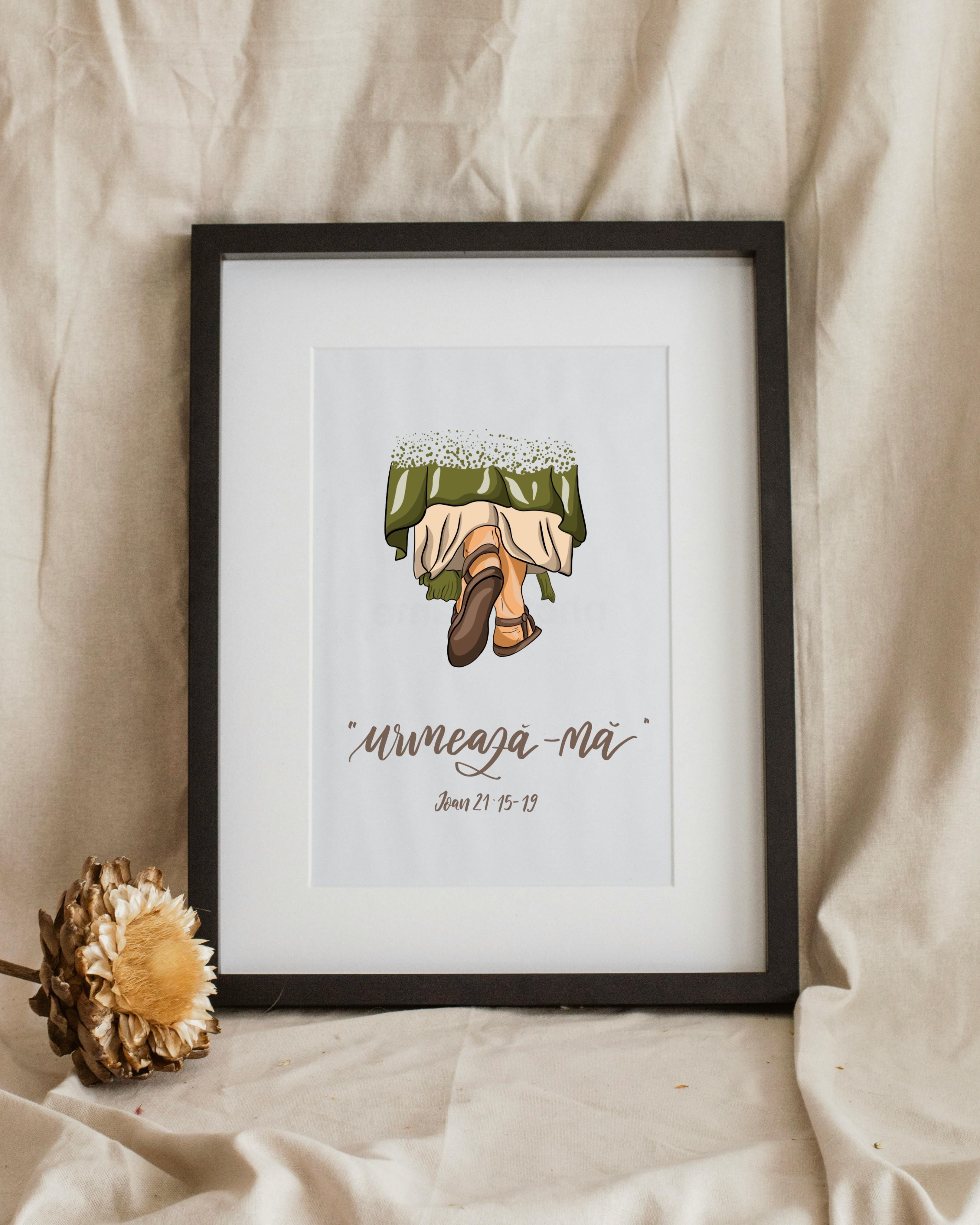 Print A3 "Urmează-mă"