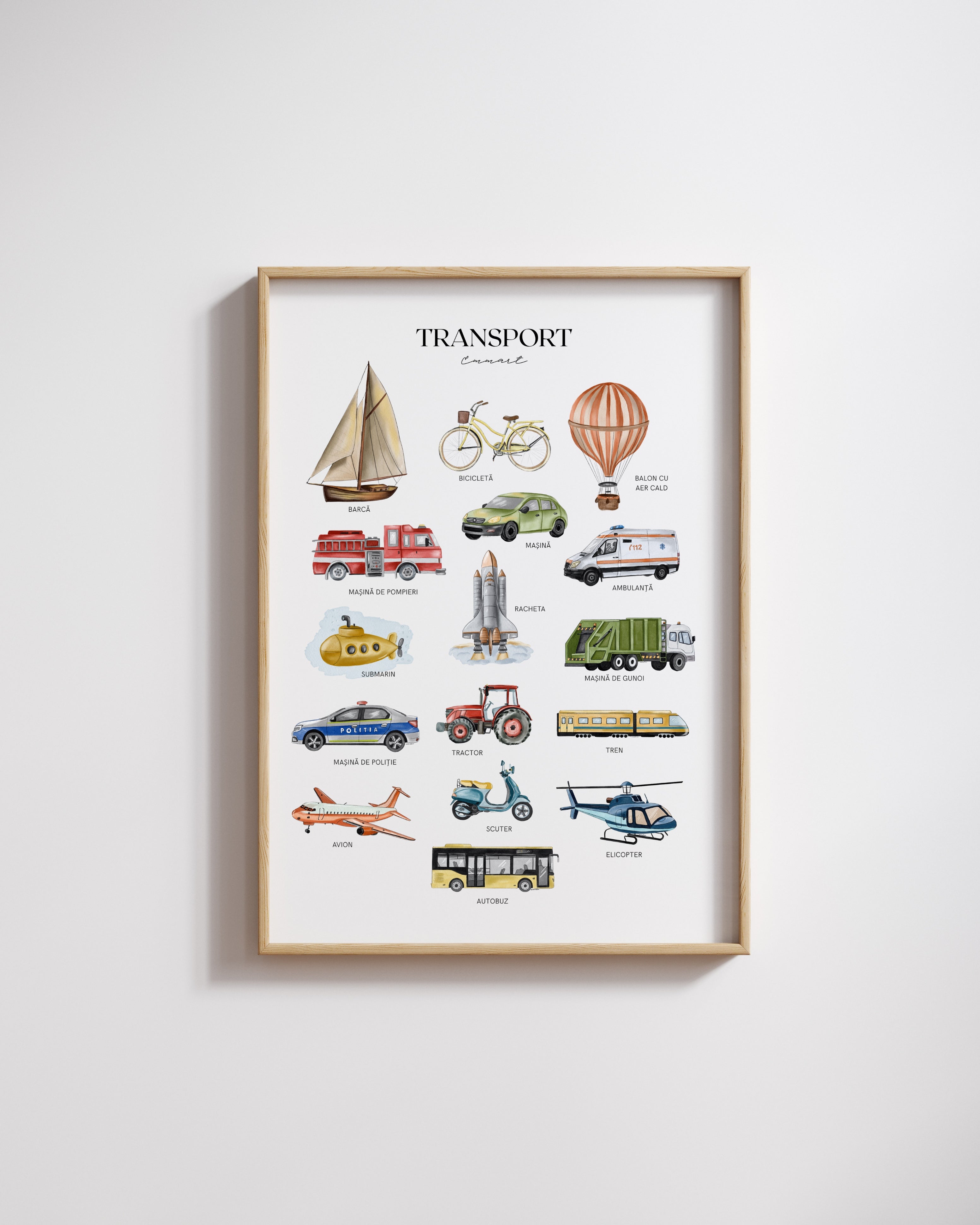 Print A3 - Transporturi