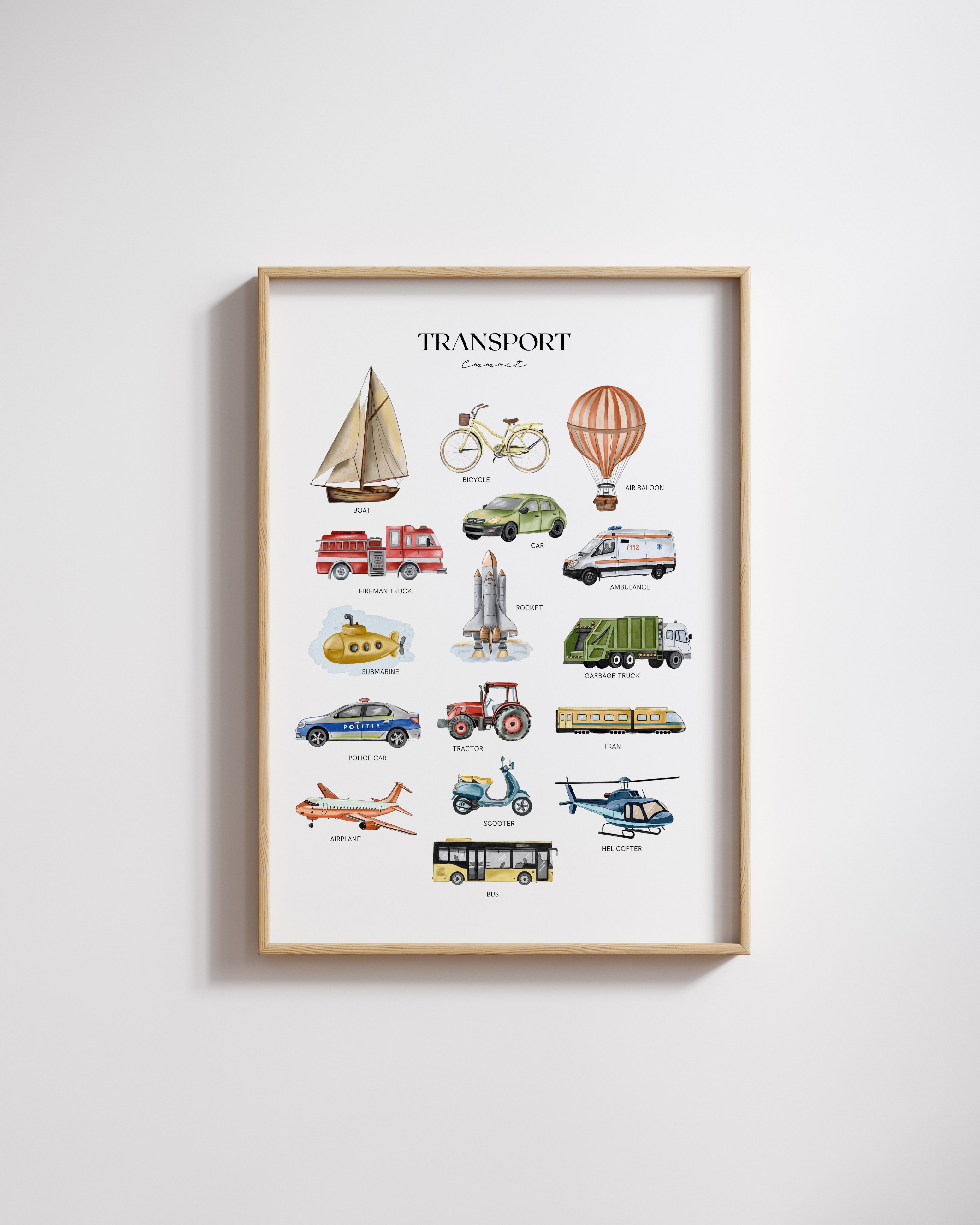 Print A3 - Transporturi