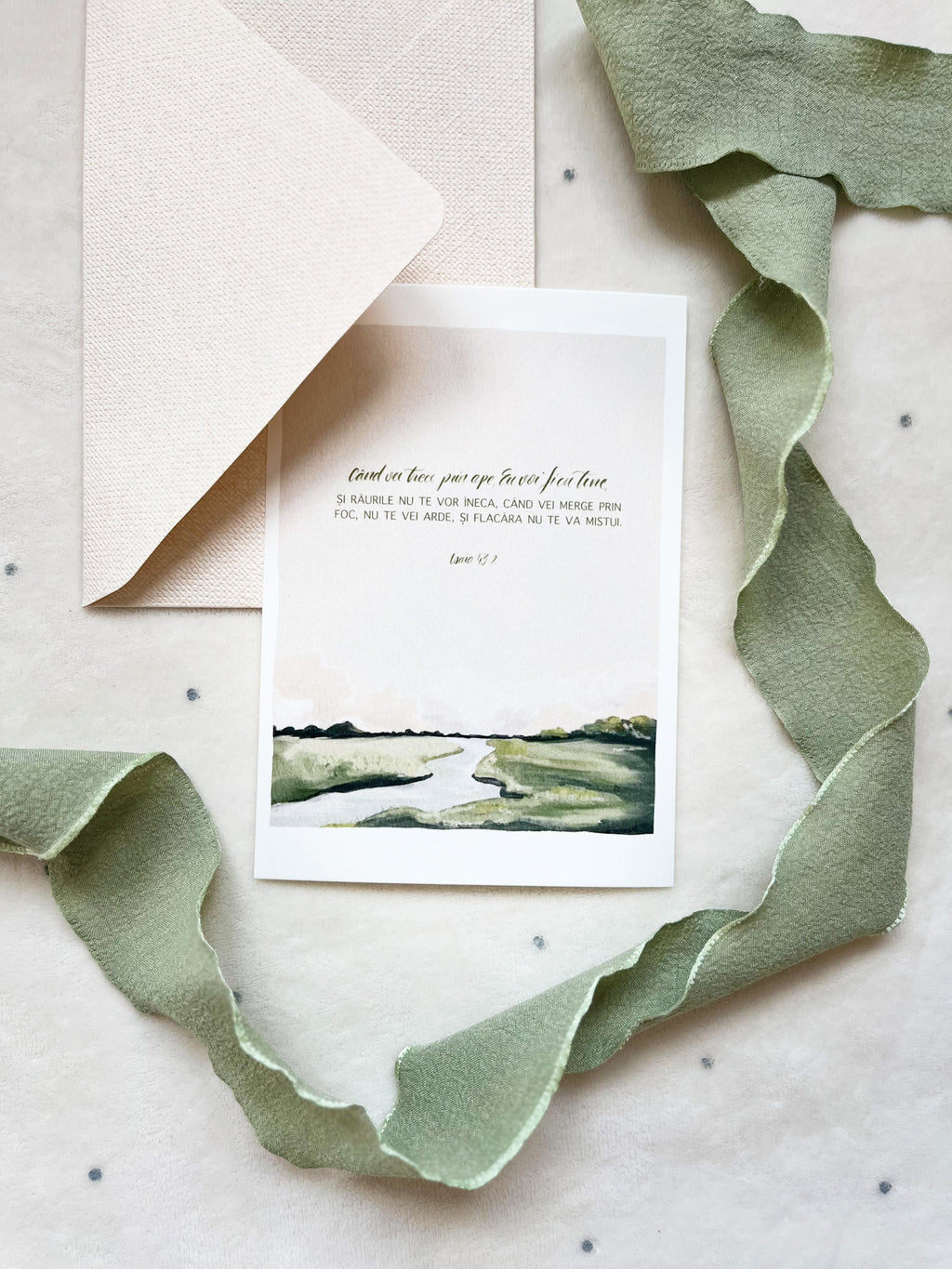 Set 4 cartoline "Peisaje"