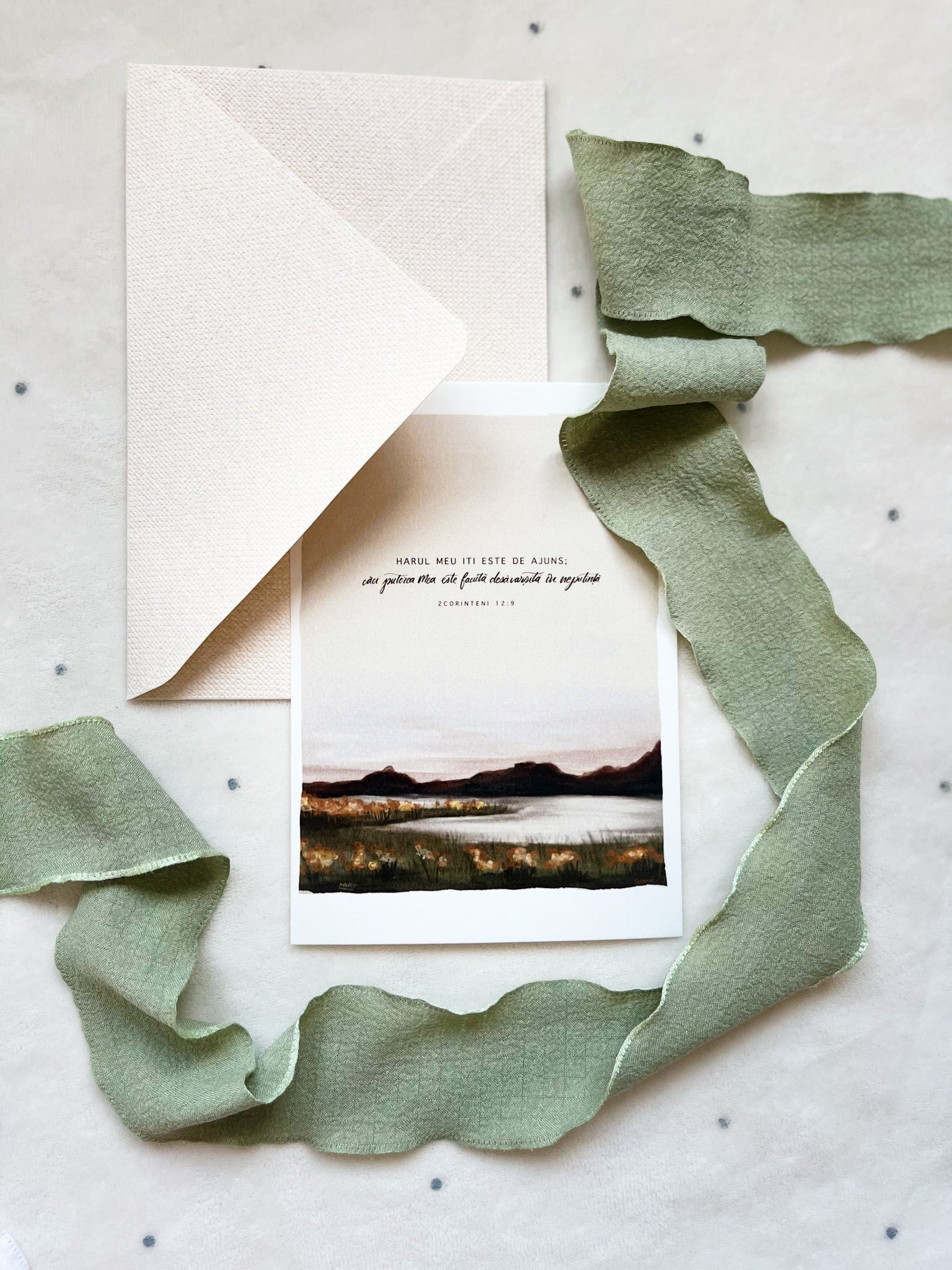 Set 4 cartoline "Peisaje"