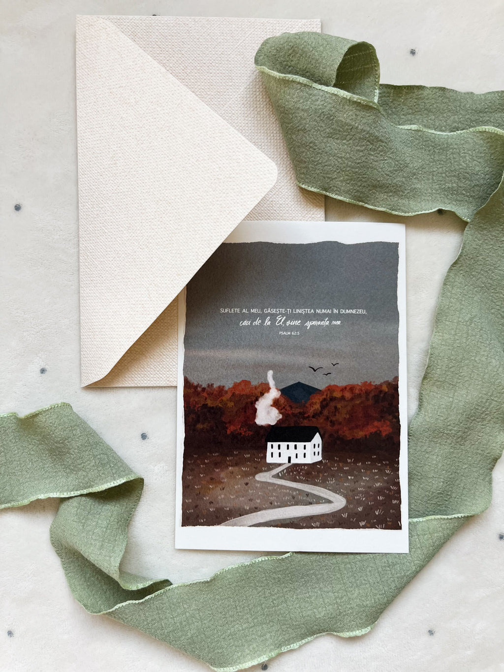 Set 4 cartoline "Peisaje"