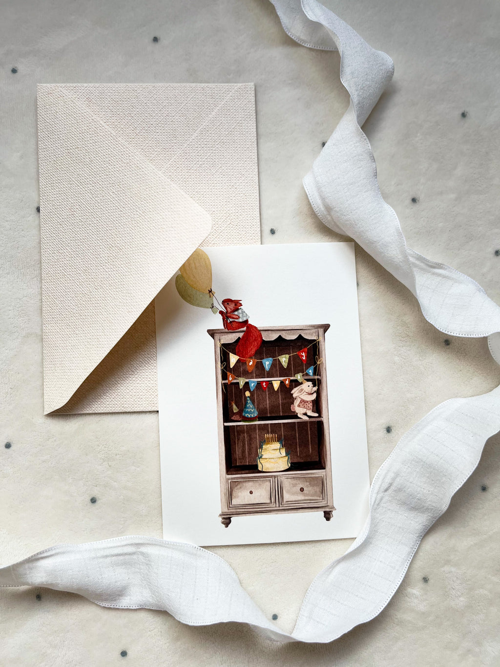 Set 3 cartoline "La multi ani"