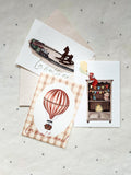 Set 3 cartoline "La multi ani"