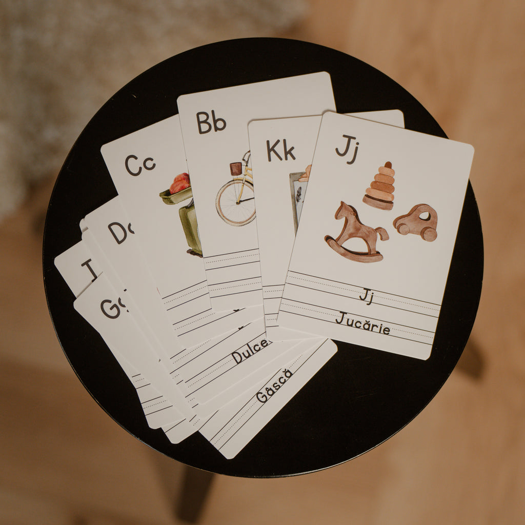 Flashcarduri - Alfabet