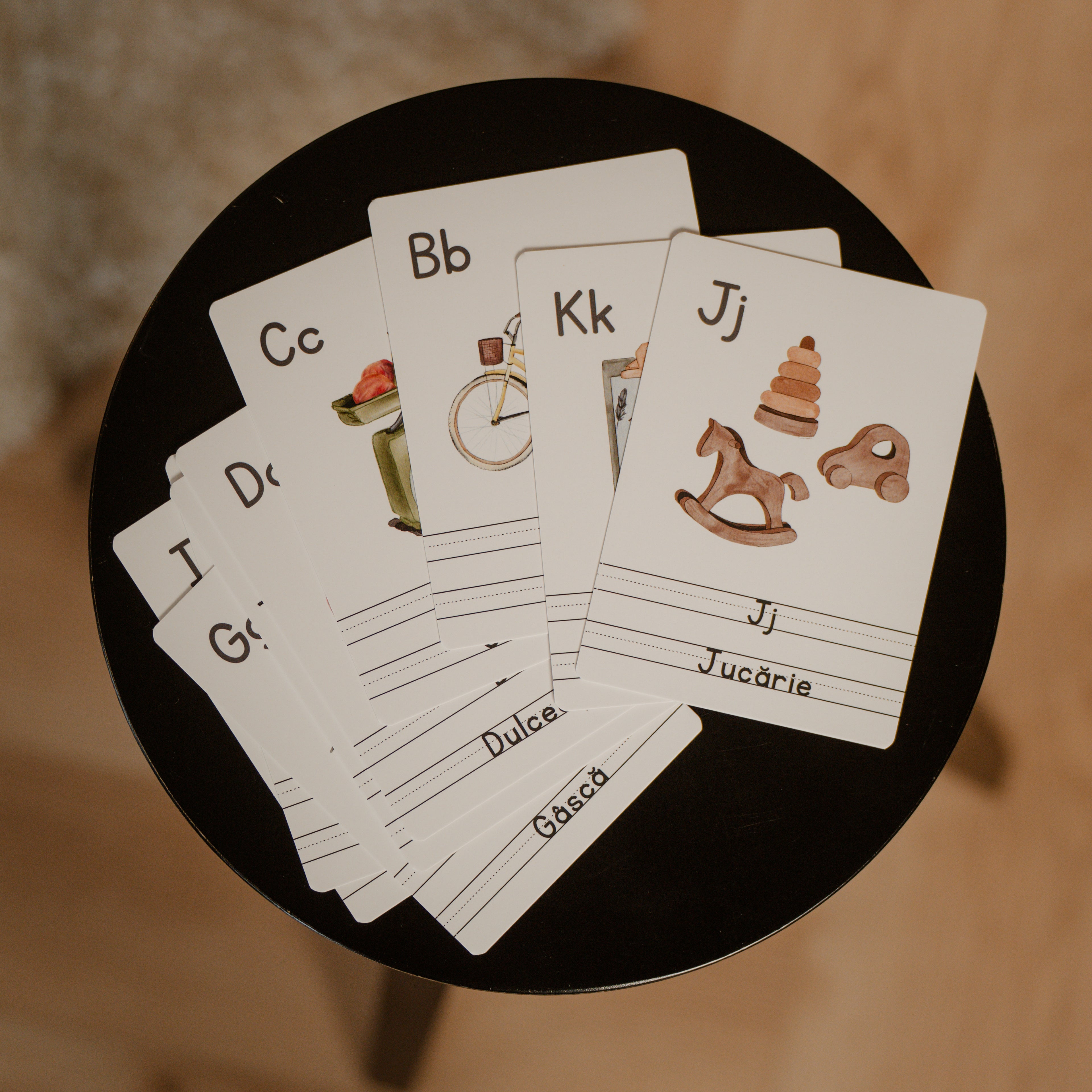 Flashcarduri - Alfabet