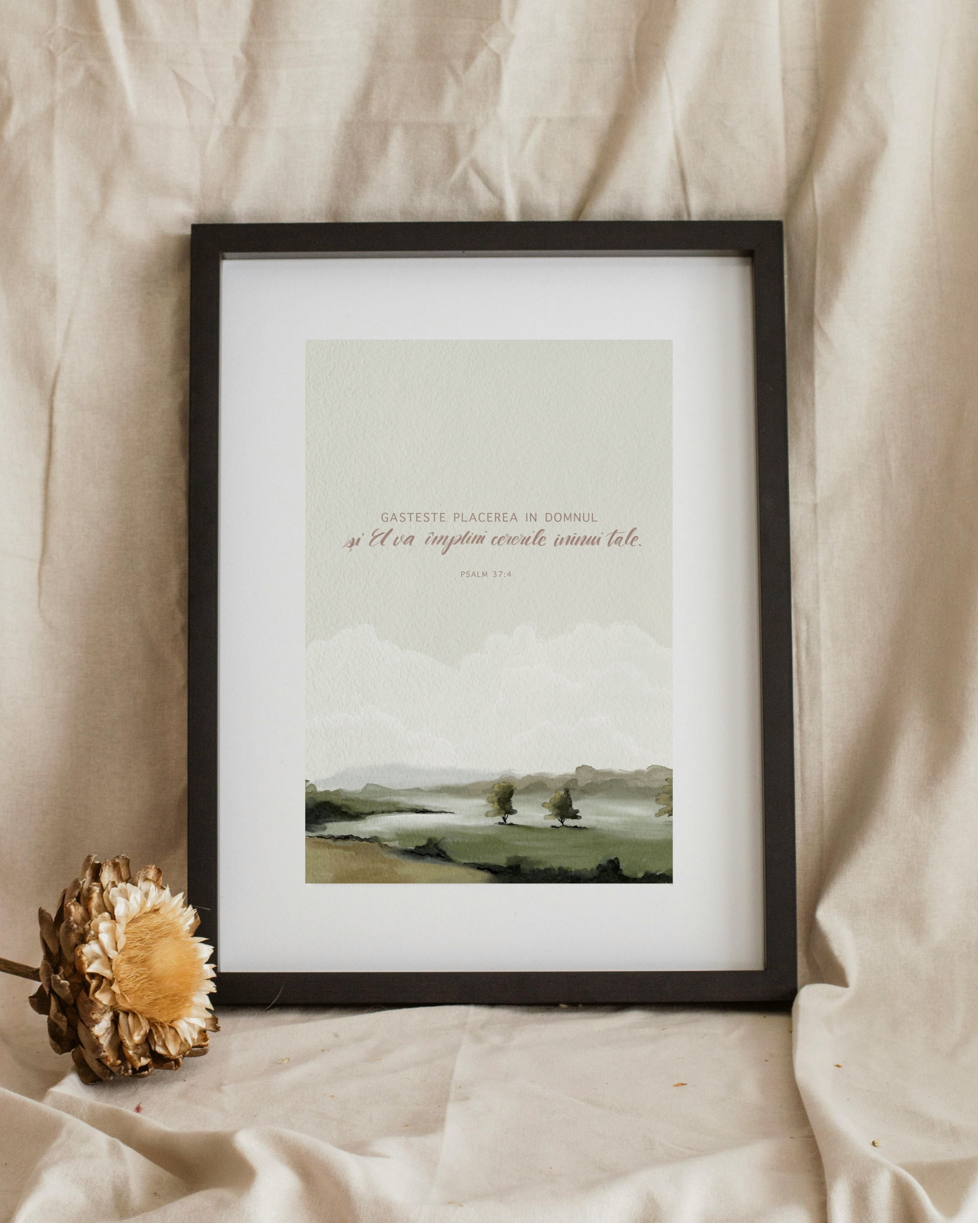 Print A3 - Psalm 37:4