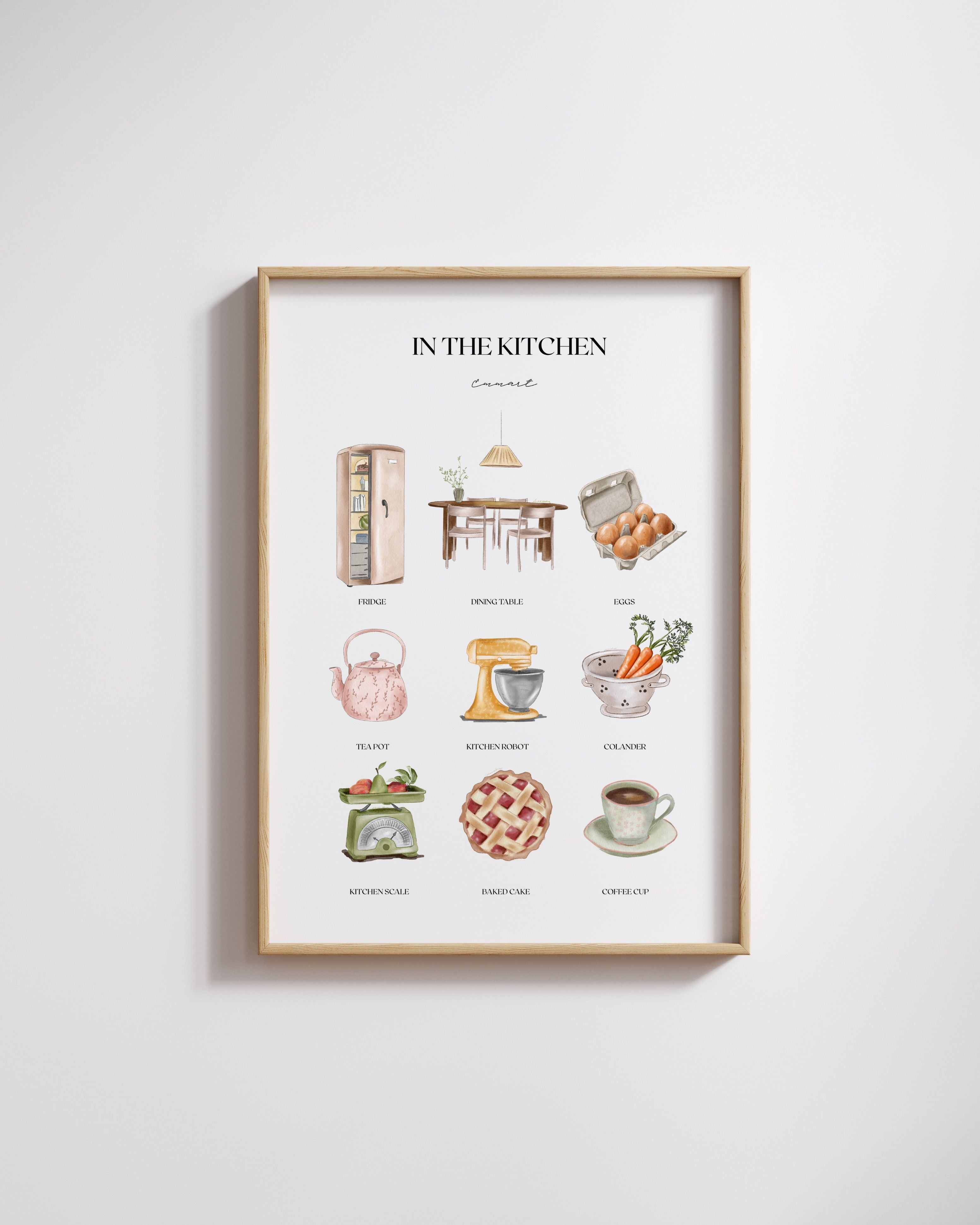 Print A3 "În bucătărie"